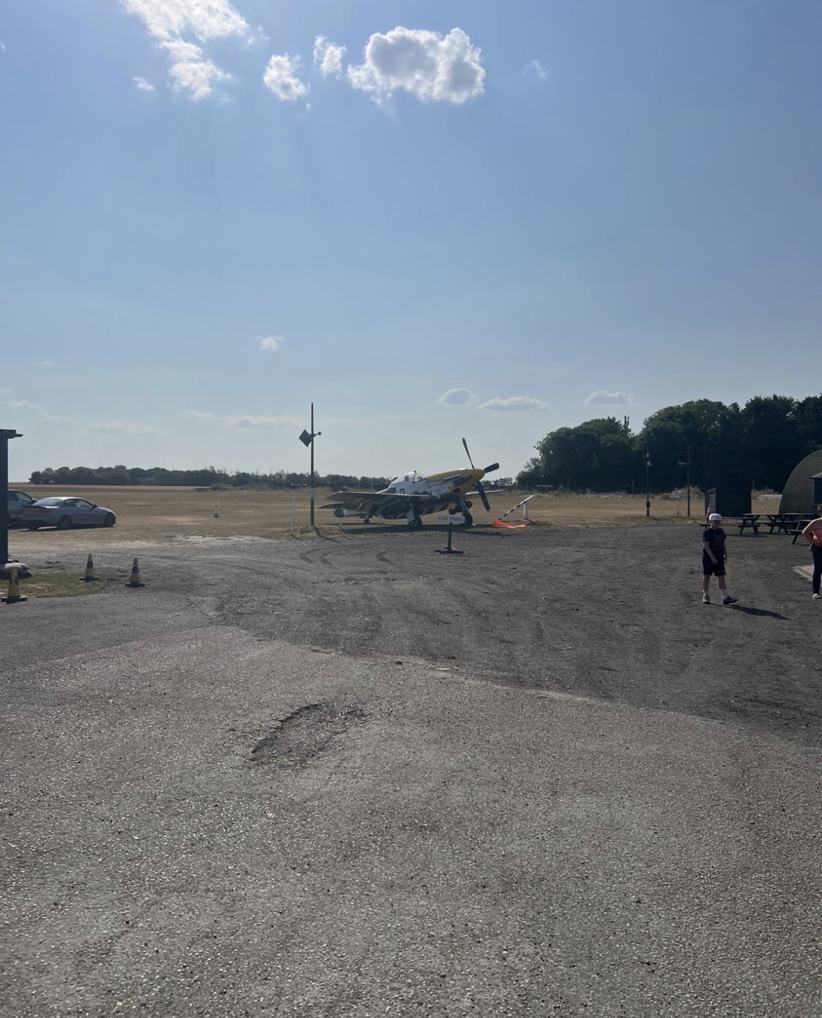 Heritage aviation site and museum grounds