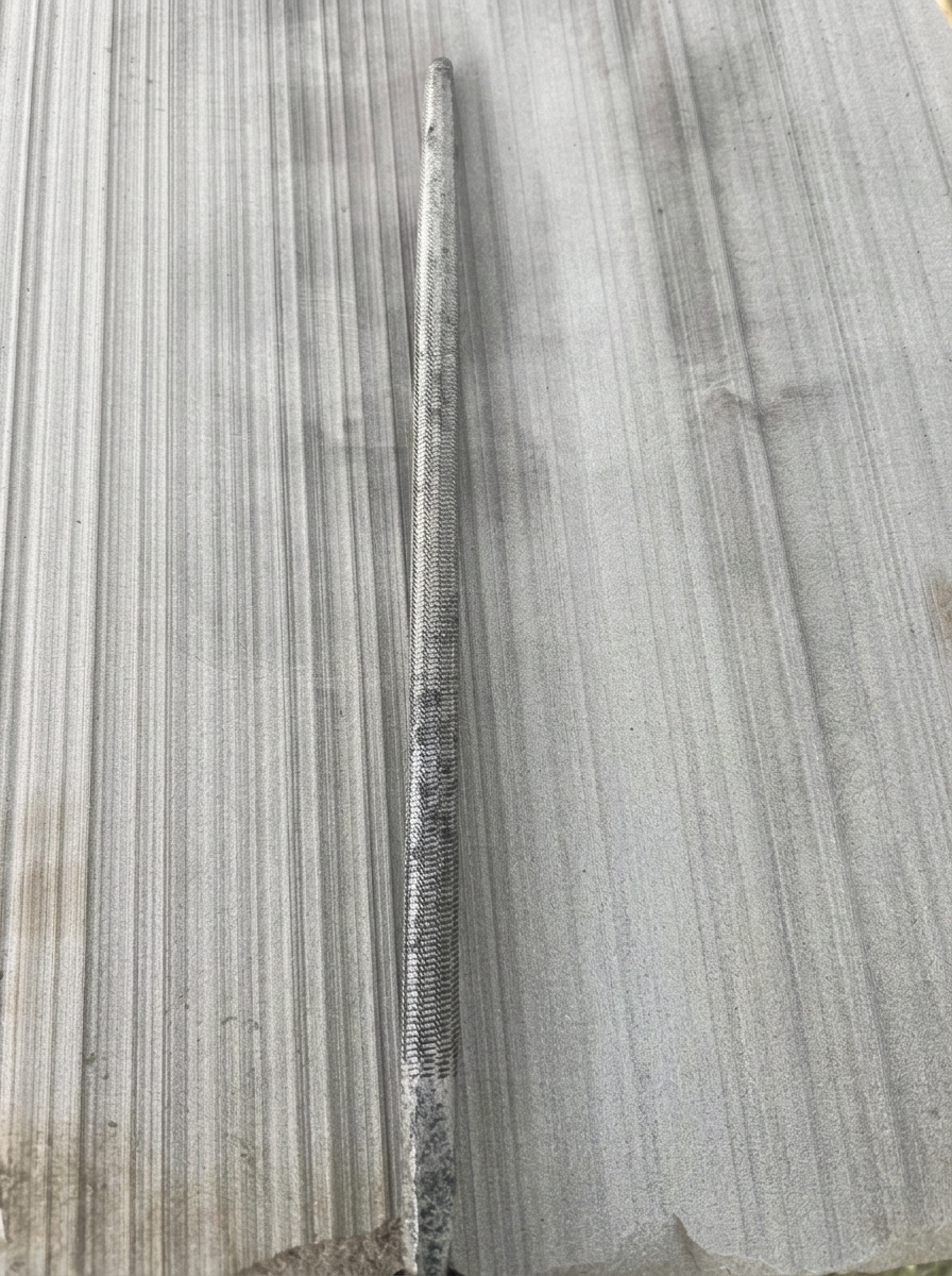 Threaded Rod — Laser Cleaned Thread Detail